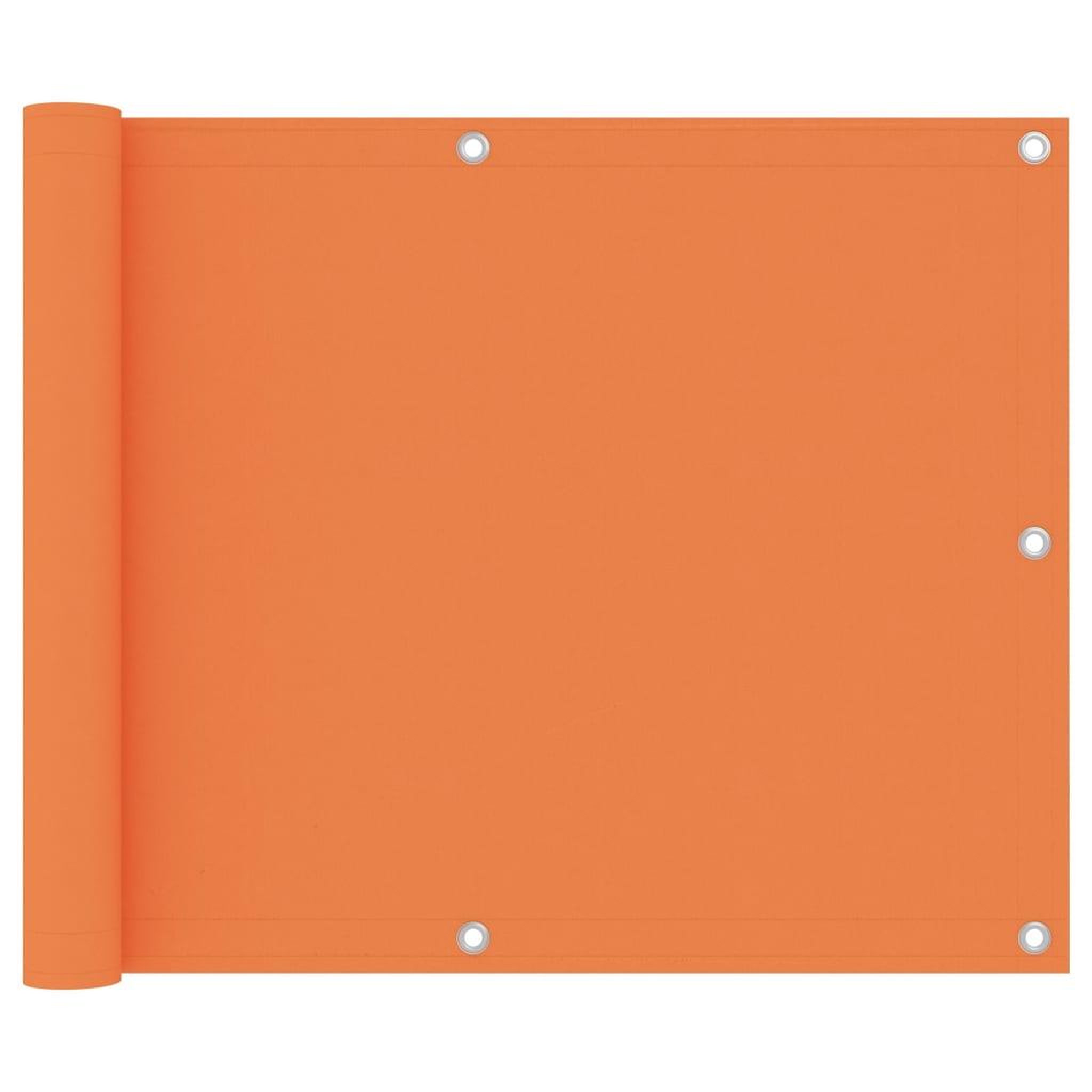 Voir la diapositive 1 : VIDAXL Ecran de balcon Orange 75x600 cm Tissu Oxford