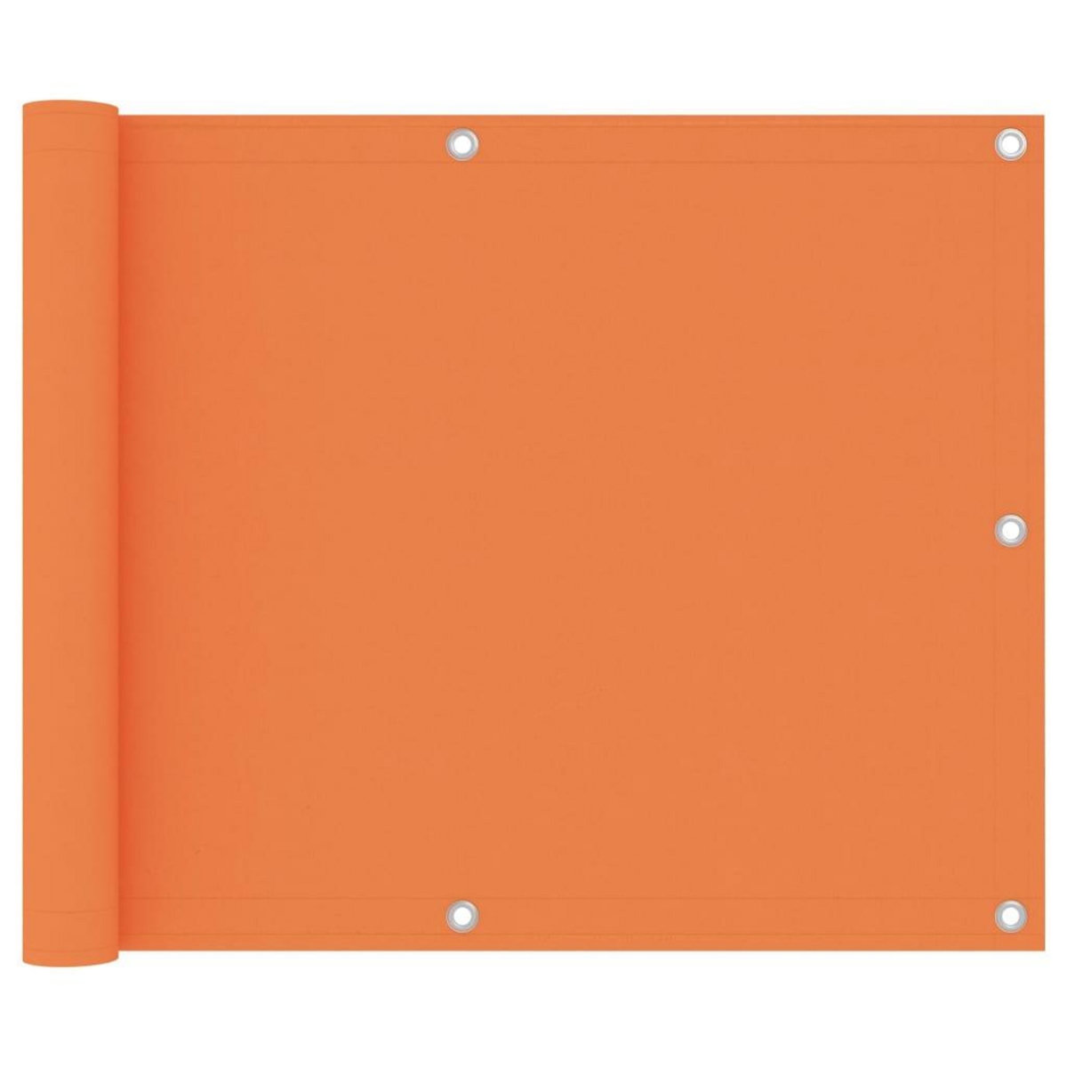 VIDAXL Ecran de balcon Orange 75x600 cm Tissu Oxford