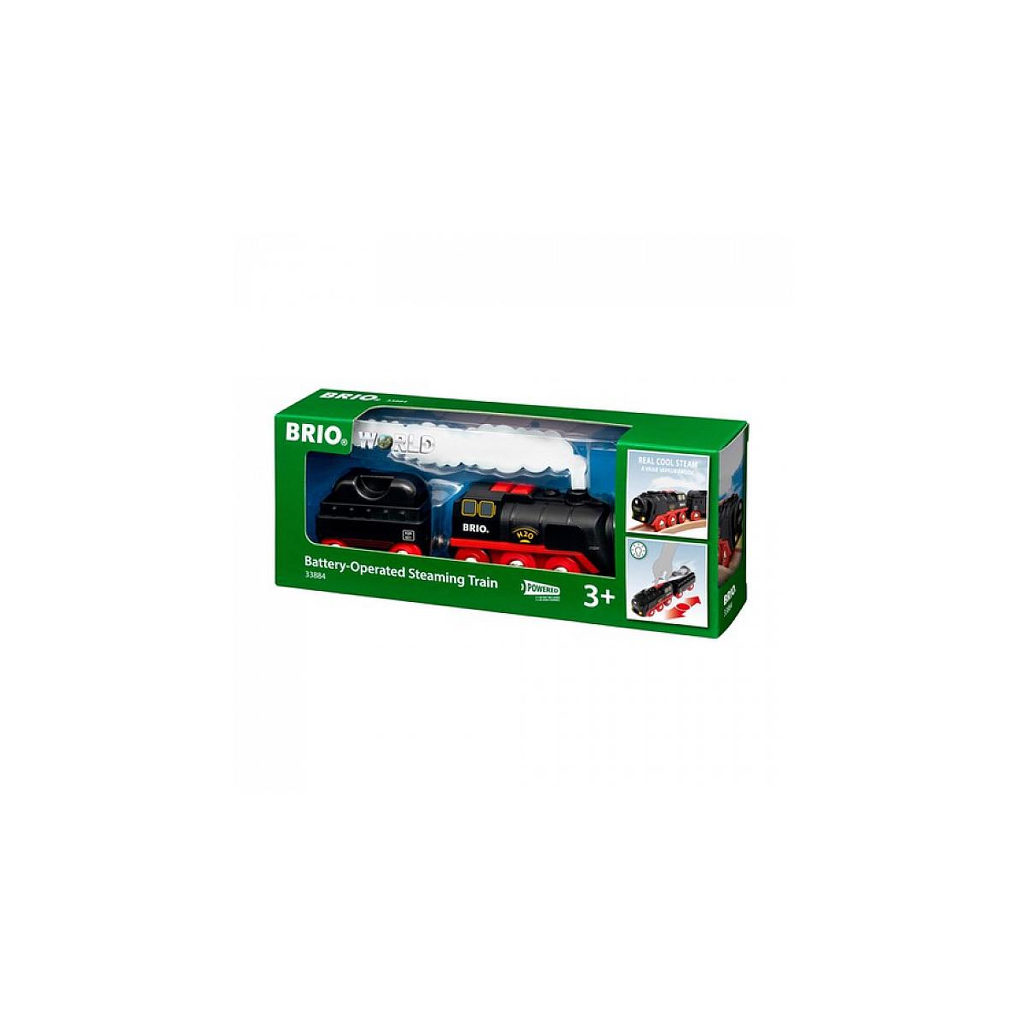 Voir la diapositive 2 : Brio 33884 Locomotive a piles a vapeur