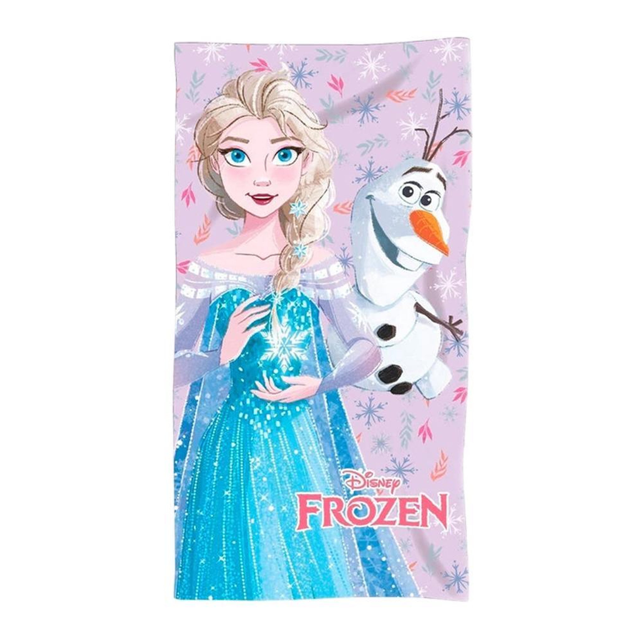 SPORTZONE Serviette Rose/Bleu Fille  Sport Zone Toalla Algodon Frozen. Coloris disponibles : Rose