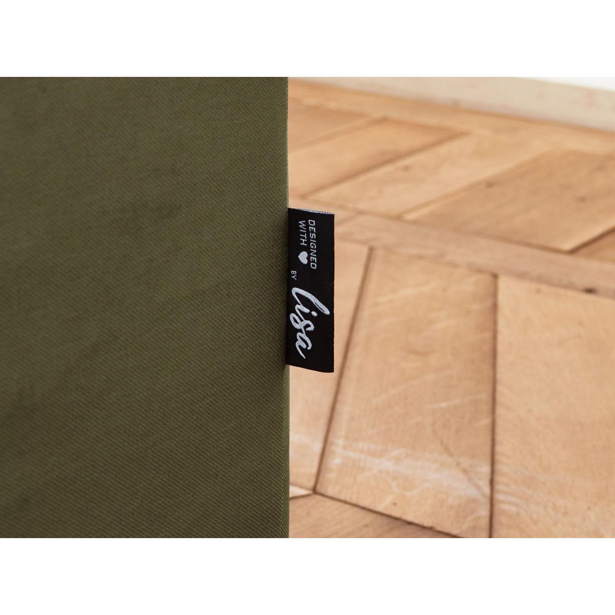 LISA DESIGN Adriann - canapé d'angle droit fixe - 4 places - en tissu déhoussable