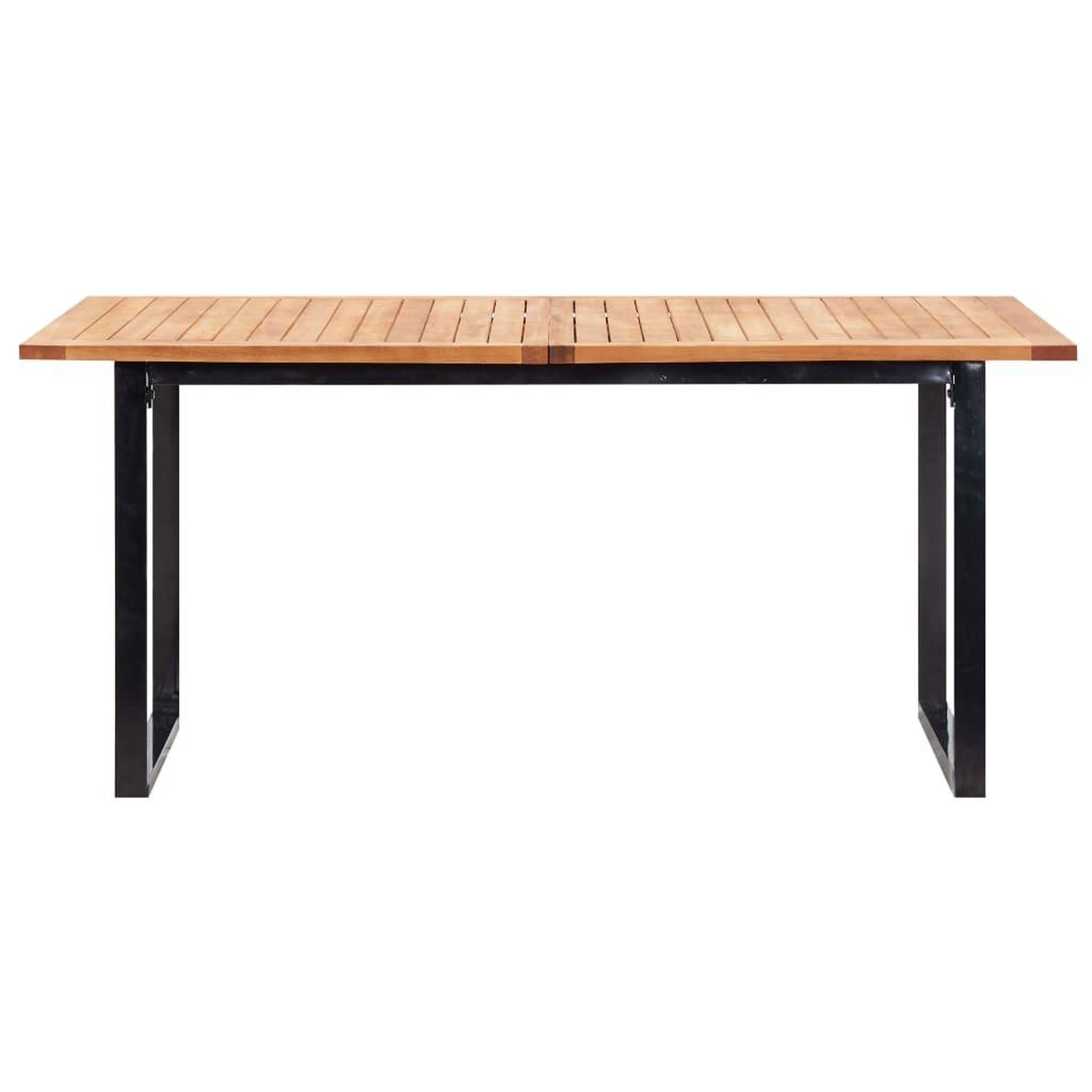 Voir la diapositive 3 : VIDAXL Mobilier d'exterieur 9 pcs resine tressee et bois d'acacia gris