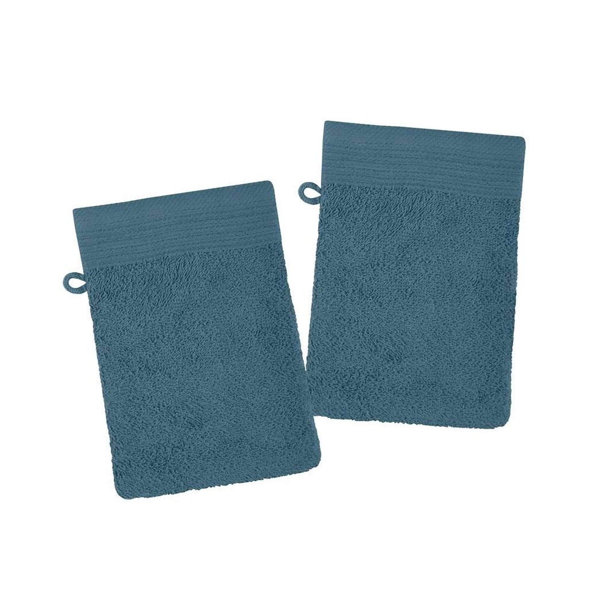 Voir la diapositive 1 : Eden Lot de 2 gants de toilette lilas