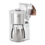 Voir la diapositive 3 : Melitta Machine a café MELITTA - Look V Therm Perfection 1025-15 Blanc/Acier Brossé