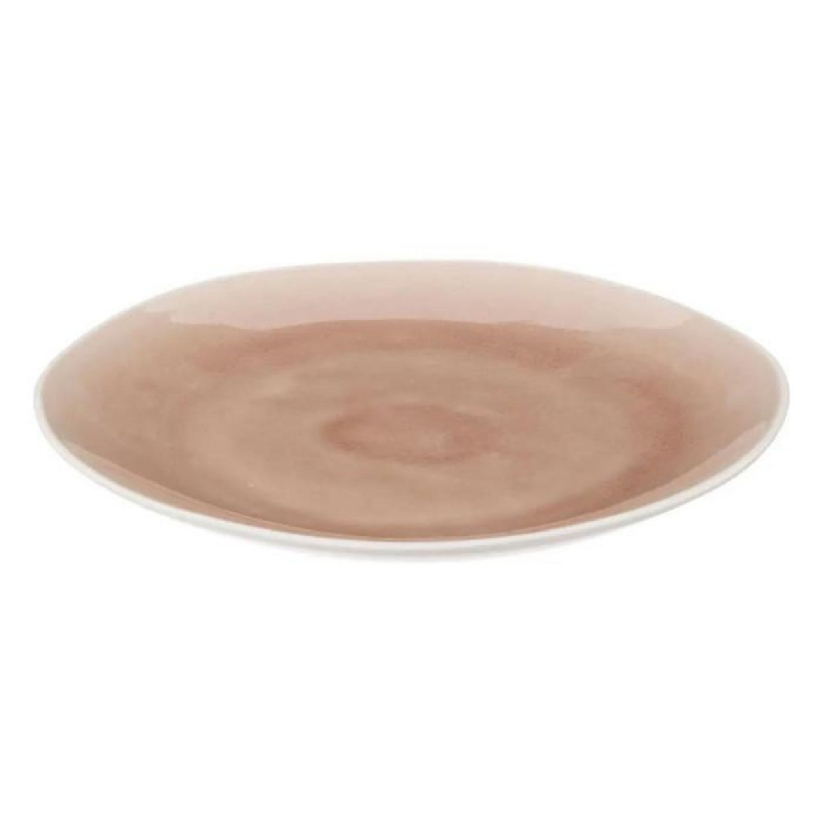 SECRET DE GOURMET Lot de 6 Assiettes à Dessert  Esmee  20cm Nude