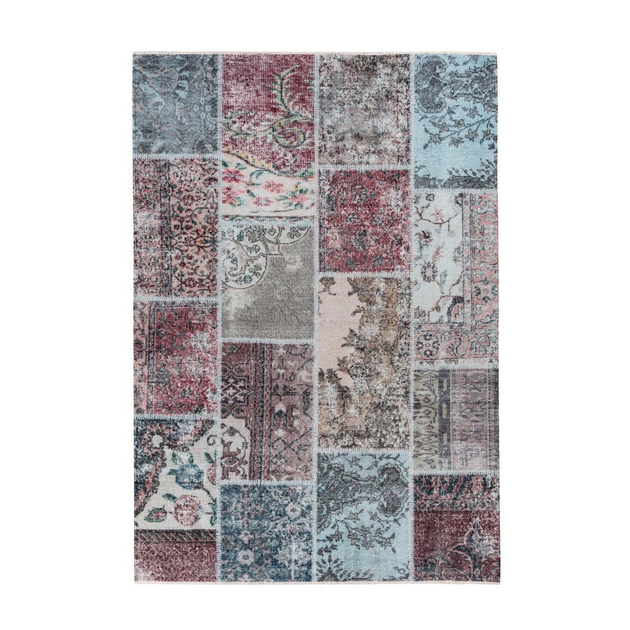 Paris Prix Tapis tissé à la main à poils plats  toska ii  rouge. Coloris disponibles : Rouge