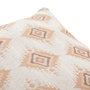 Voir la diapositive 4 : ATMOSPHERA Coussin Déco Jacquard  Ikat  38x38cm Multicolore