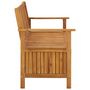 Voir la diapositive 3 : VIDAXL Banc de rangement de jardin 120 cm bois d'acacia solide