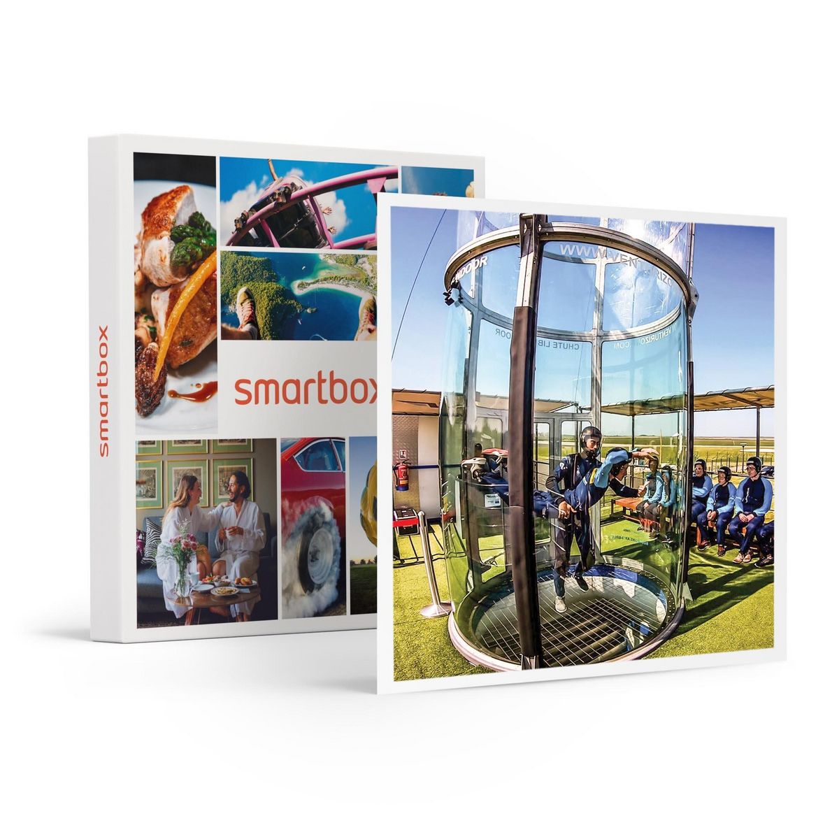 Smartbox Session de vol en simulateur de chute libre au Havre pour 1 adulte et 1 enfant - Coffret Cadeau Sport & Aventure