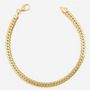 Voir la diapositive 1 : L'ATELIER D'AZUR Bracelet Or 18 Carats 750 Jaune Maille Anglaise - Femme