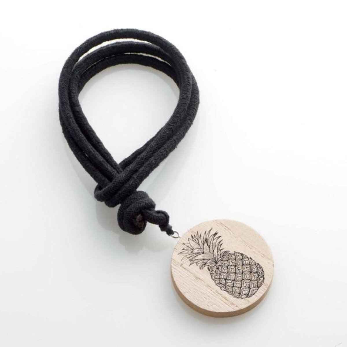 Paris Prix Embrasse de Rideau en Bois  Guarani  41cm Noir