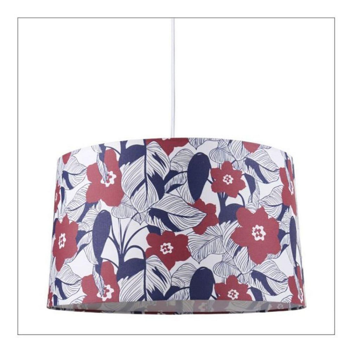 OSTARIA Suspension cylindrique tissu Hippie D40