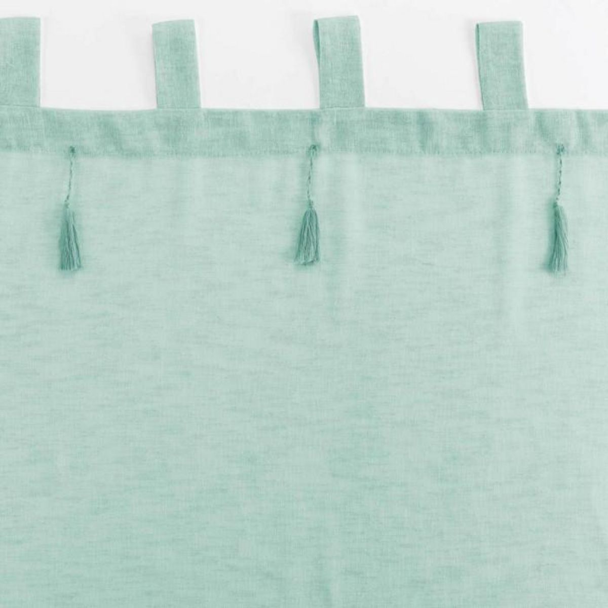 Paris Prix Rideau Voilage à Passants  Dalia  140x240cm Sauge