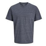 Jack & Jones T Shirt  Homme Jack & Jones Crew Neck. Coloris disponibles : Bleu