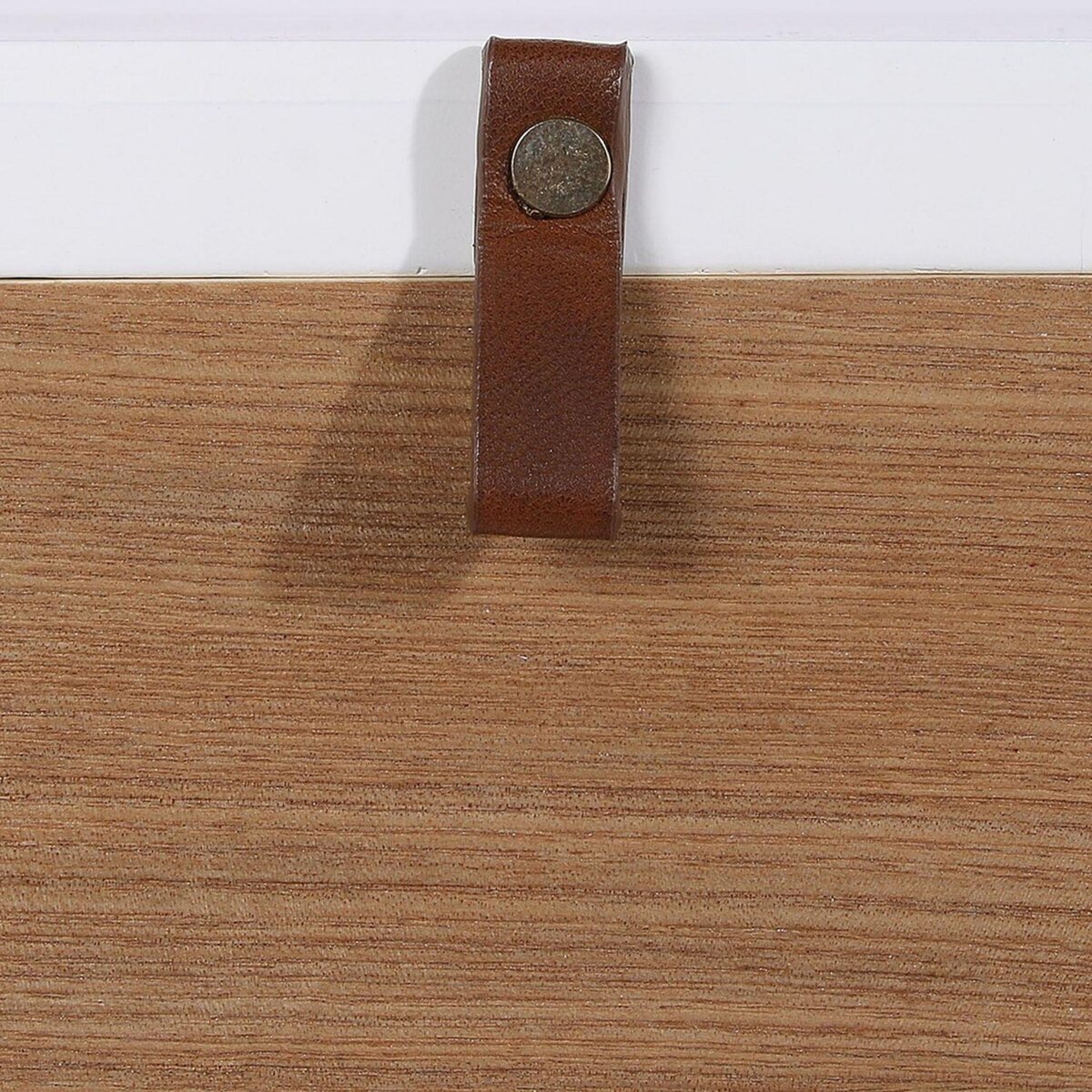 The Home Deco Factory Table de chevet scandinave Nora - Diam. 35 x H. 45 cm