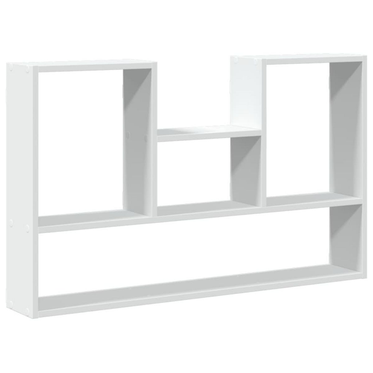 VIDAXL Etagere murale blanc 99x15x60 cm bois d'ingenierie