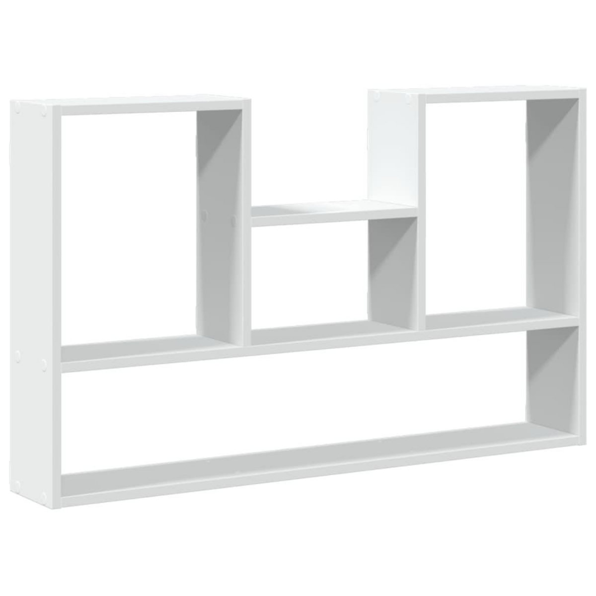 VIDAXL Etagere murale blanc 99x15x60 cm bois d'ingenierie