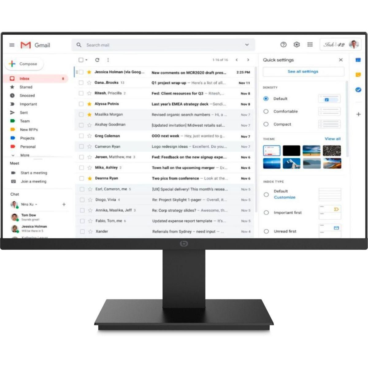 ESSENTIEL B Ecran PC PIXEL VIEW Plat 21'' VA