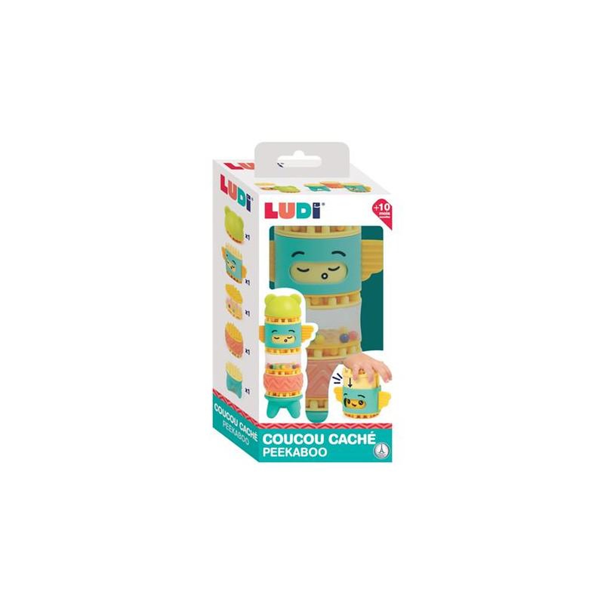 LUDI Jeu d éveil Ludi Coucou caché Peekaboo