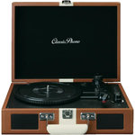 Lenco Platines vinyles Lenco TT-120BNWH Bluetooth Marron Blanc