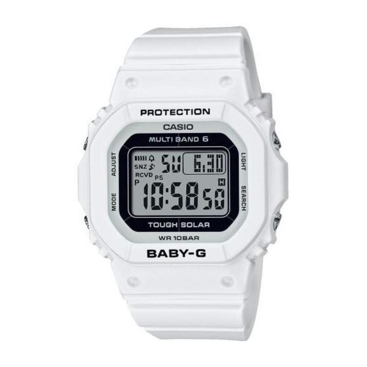 CASIO Montre Casio Baby-G Urban Homme Blanc - CASIO - Quartz - Etanchéité 10 Atm - Design sportif a la mode
