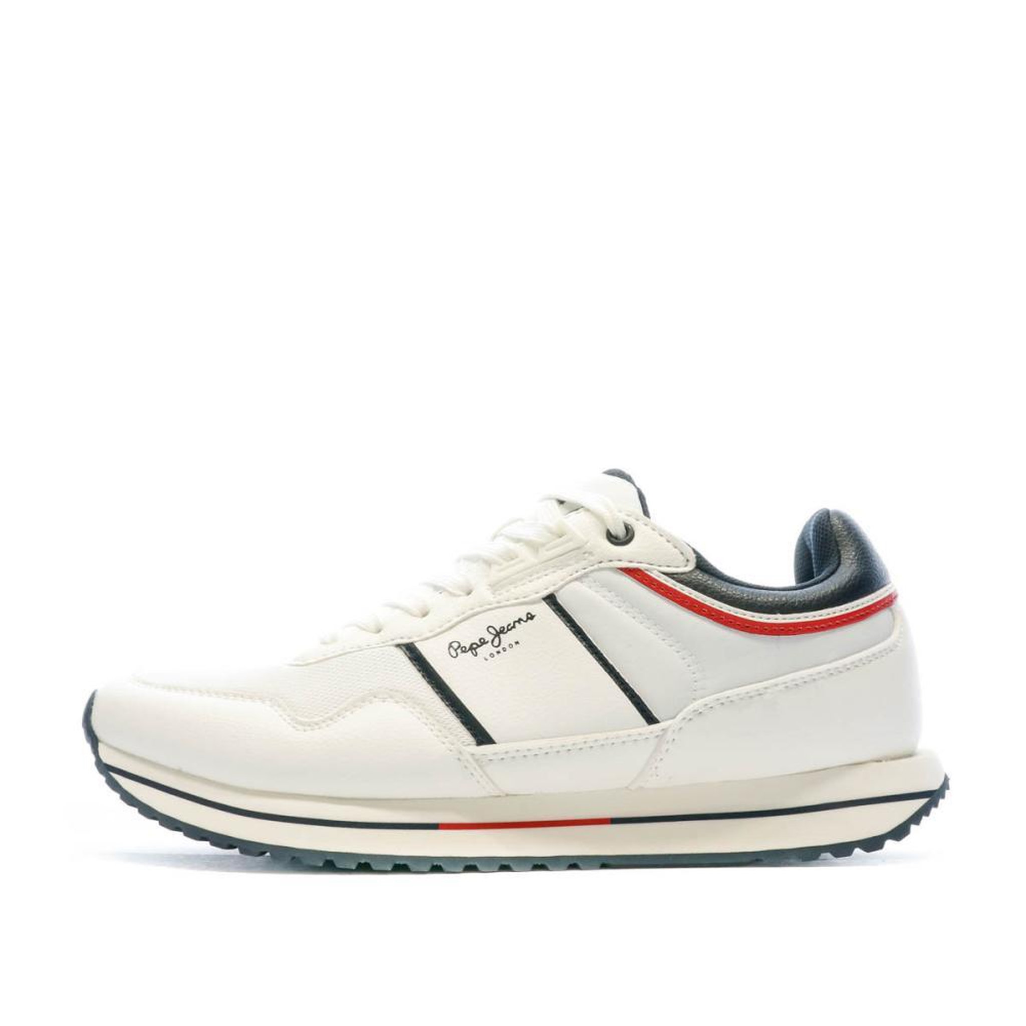 Voir la diapositive 1 : Pepe Jeans Baskets Blanches Homme Pepe jeans Tour Club