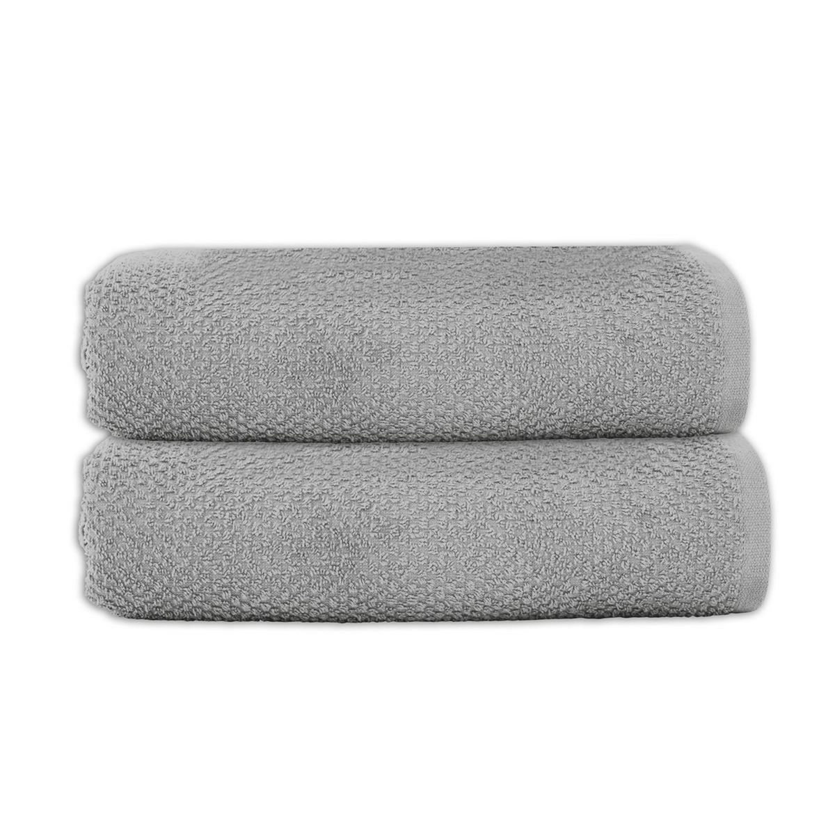 GUY LEVASSEUR Lot 2 serviettes de bain 70x140 coton éponge