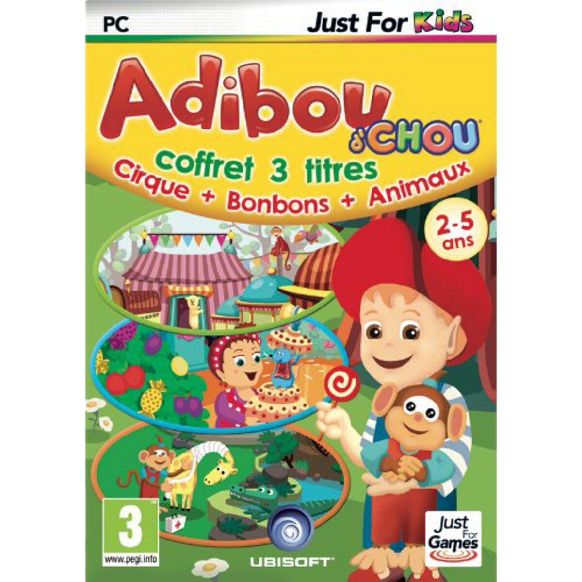 Adibou d'chou - Coffret 3 titres
