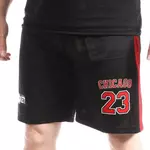  Short Basketball Noir Homme Sport Zone Chicago Bulls. Coloris disponibles : Noir