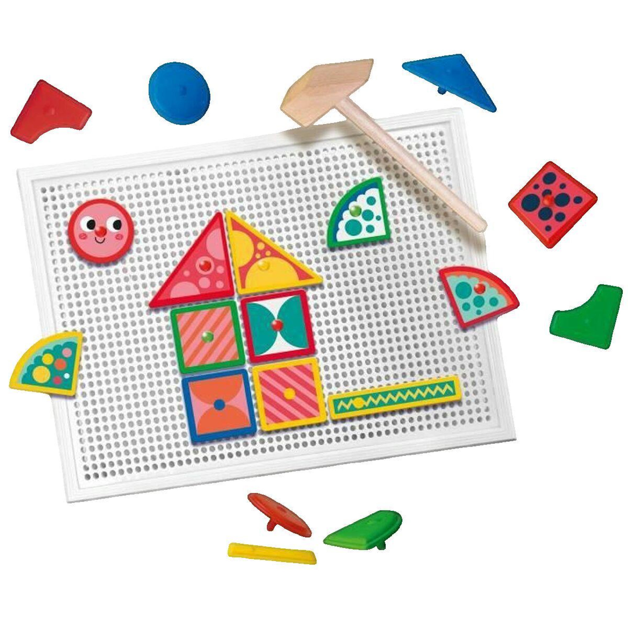 Voir la diapositive 2 : Creative Toys Jeu éducatif SES Creative My First - Tap Tap fantaisie jaune