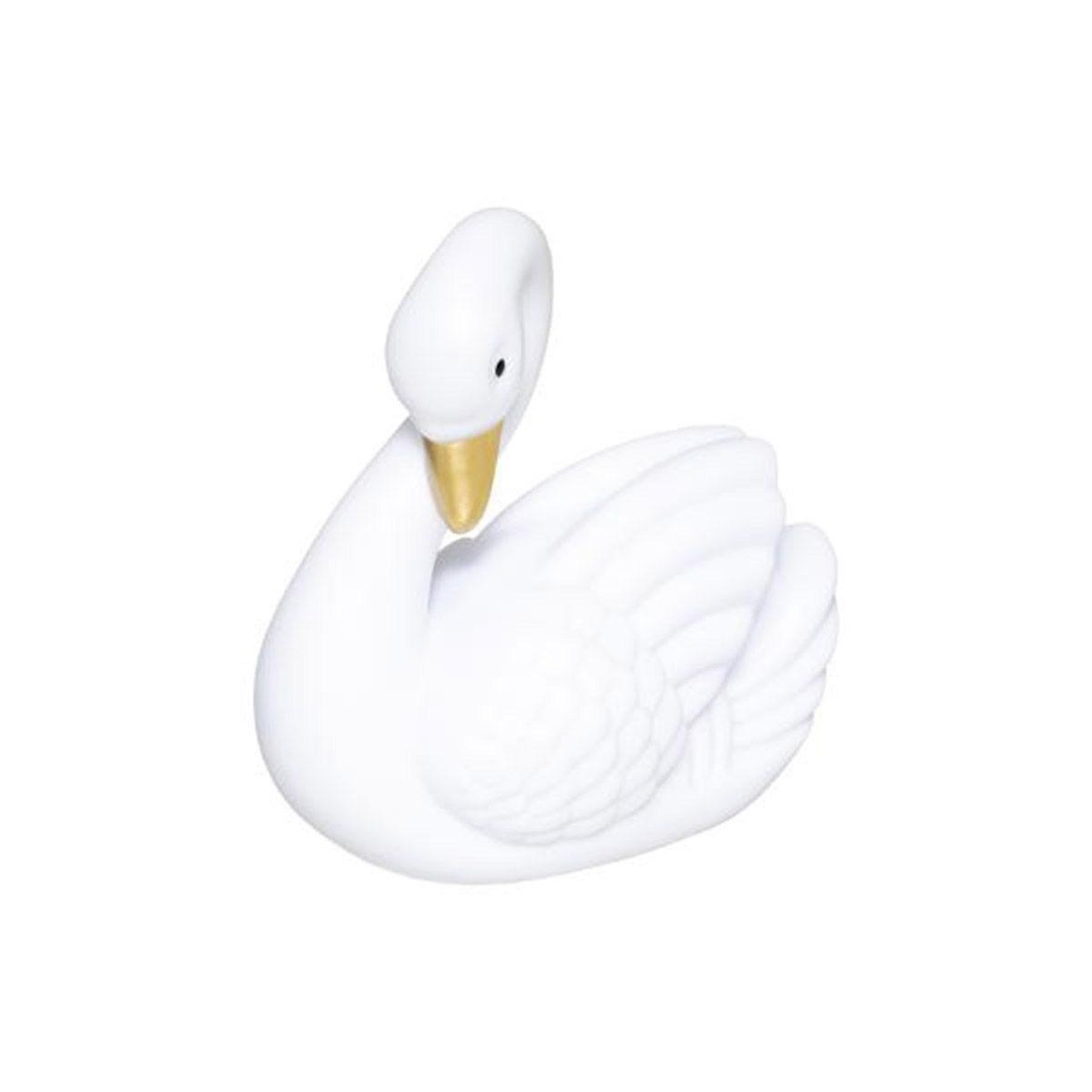 Voir la diapositive 1 : Atmosphera Kids Veilleuse Enfant  Cygne  14cm Blanc