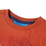 VIDAXL T-shirt enfants a manches longues rouille clair 116