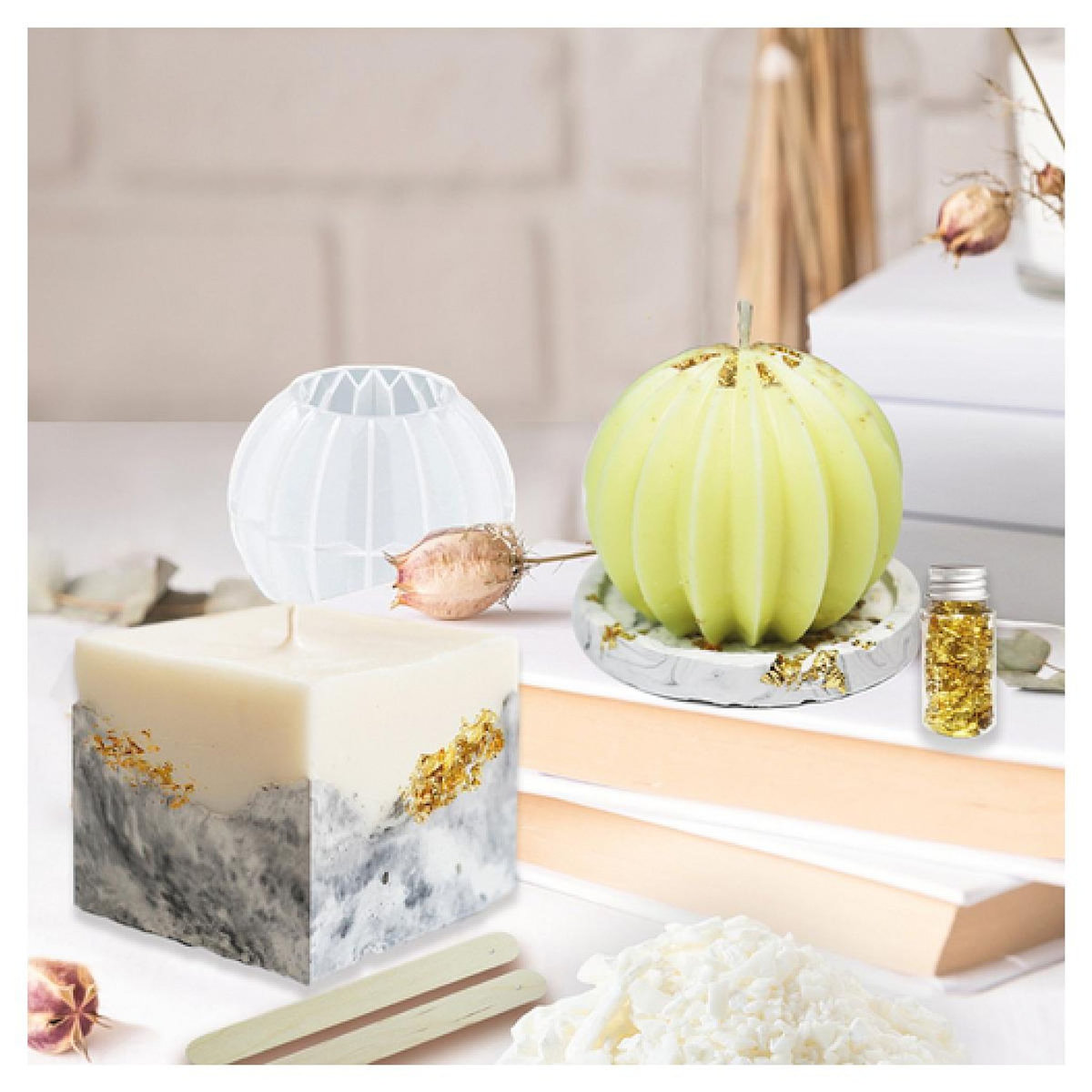 Au Sycomore MAKE IT - XL Atelier bougies et jesmonite