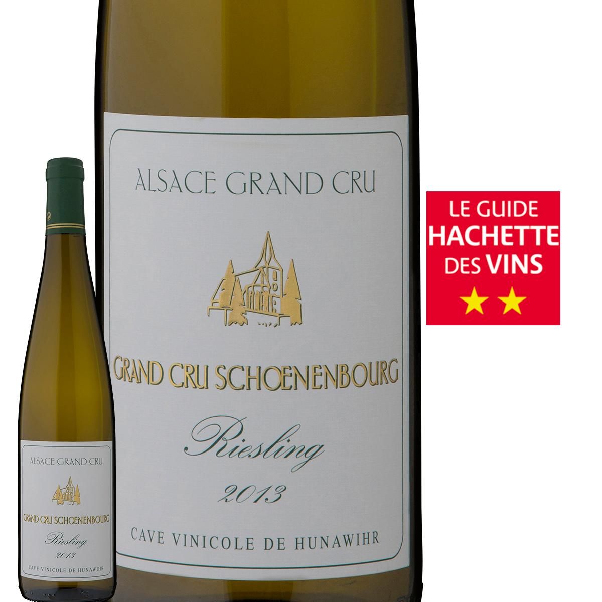 ALSACE LAIT Cave de Hunawihr Riesling Grand Cru Schenenbourg Blanc 2013