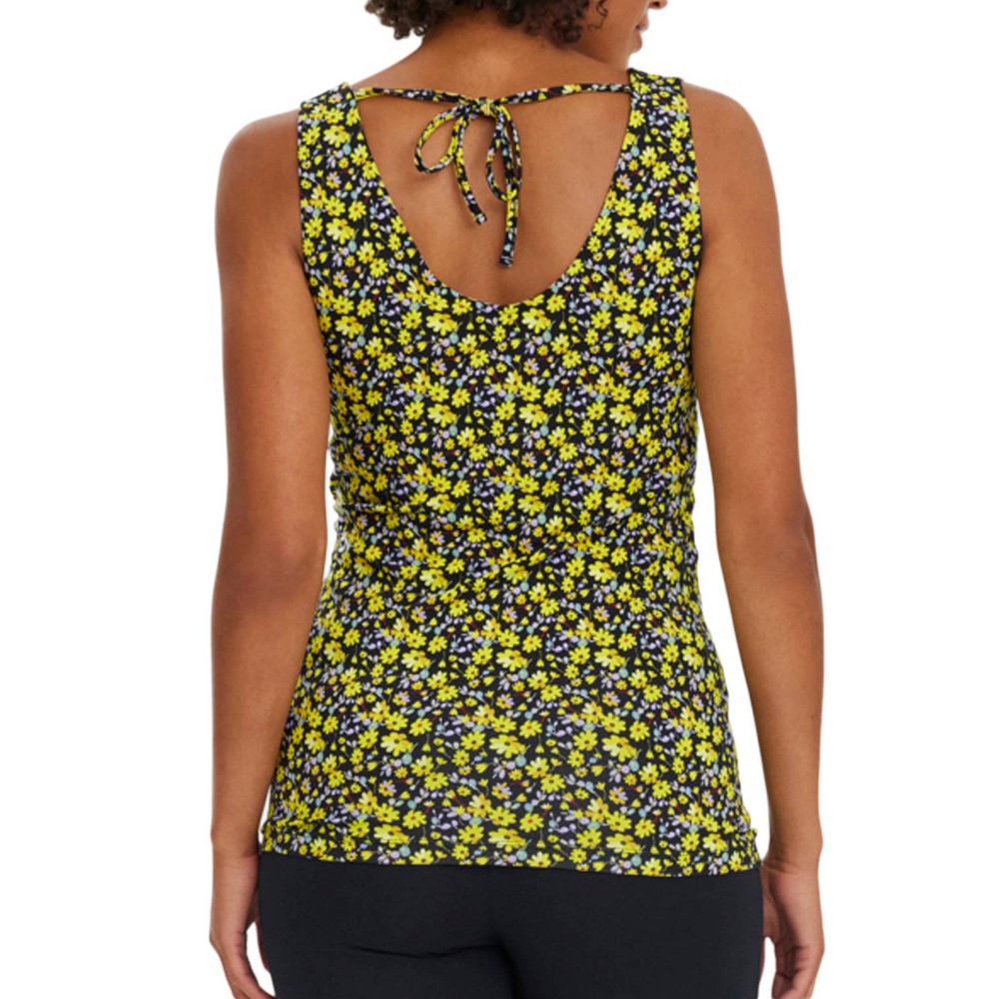 Voir la diapositive 2 : MAMALICIOUS Débardeur /Jaune Femme Mamalicious Lamber