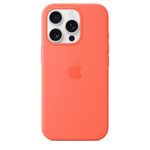 APPLE Coque en silicone compatible MagSafe Tangerine pour iPhone 16 Pro