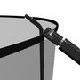 Voir la diapositive 5 : JUMP4FUN Trampoline Semi-Pro 10FT / 305cm Noir avec Filet de sécurité, Tapis de saut, Coussin de protection, Echelle
