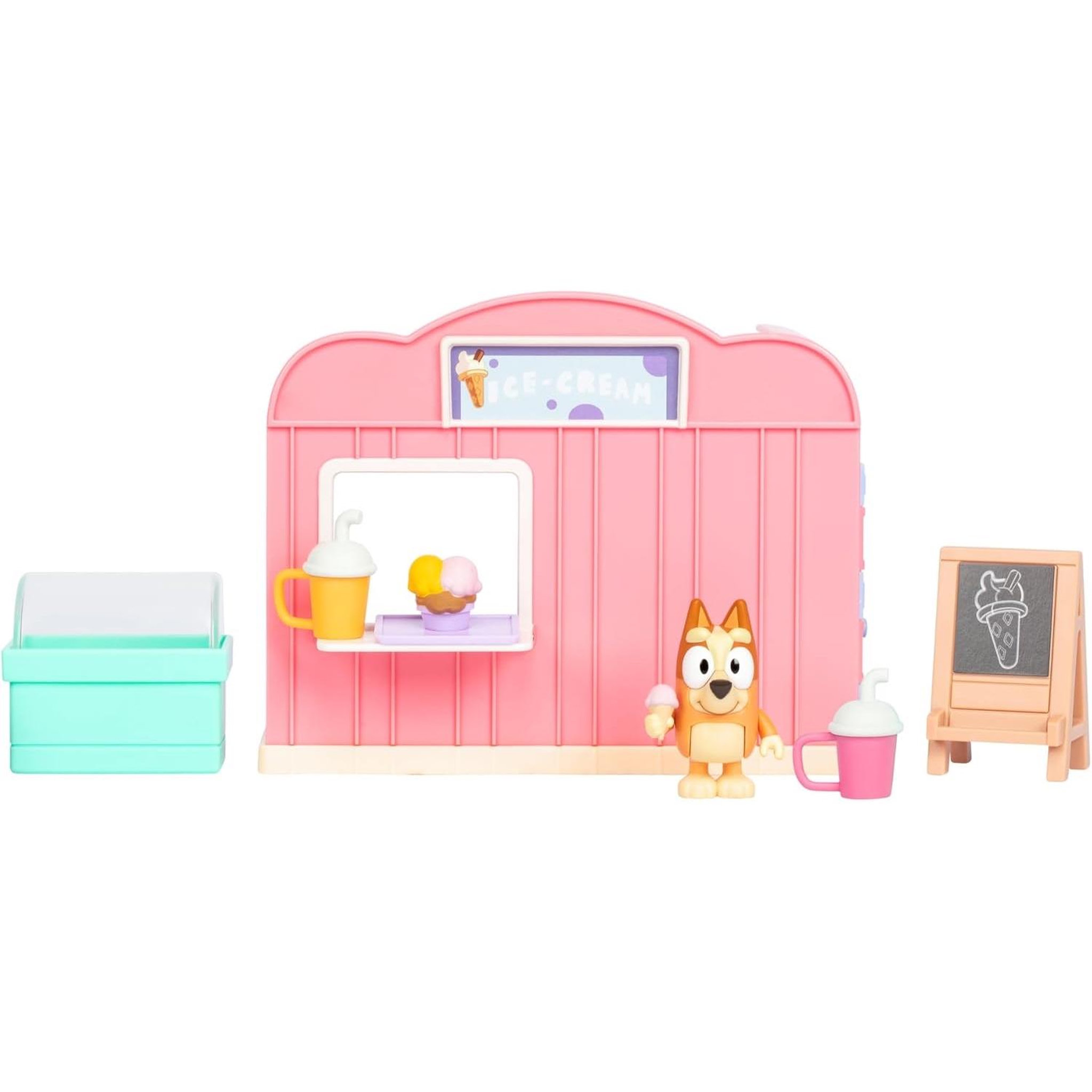 Voir la diapositive 3 : MOOSE TOYS BlueY Mini set de jeu - Magasin de glaces