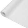 VIDAXL Filet brise-vue Blanc 1,5x25 m PEHD 150 g/m^2