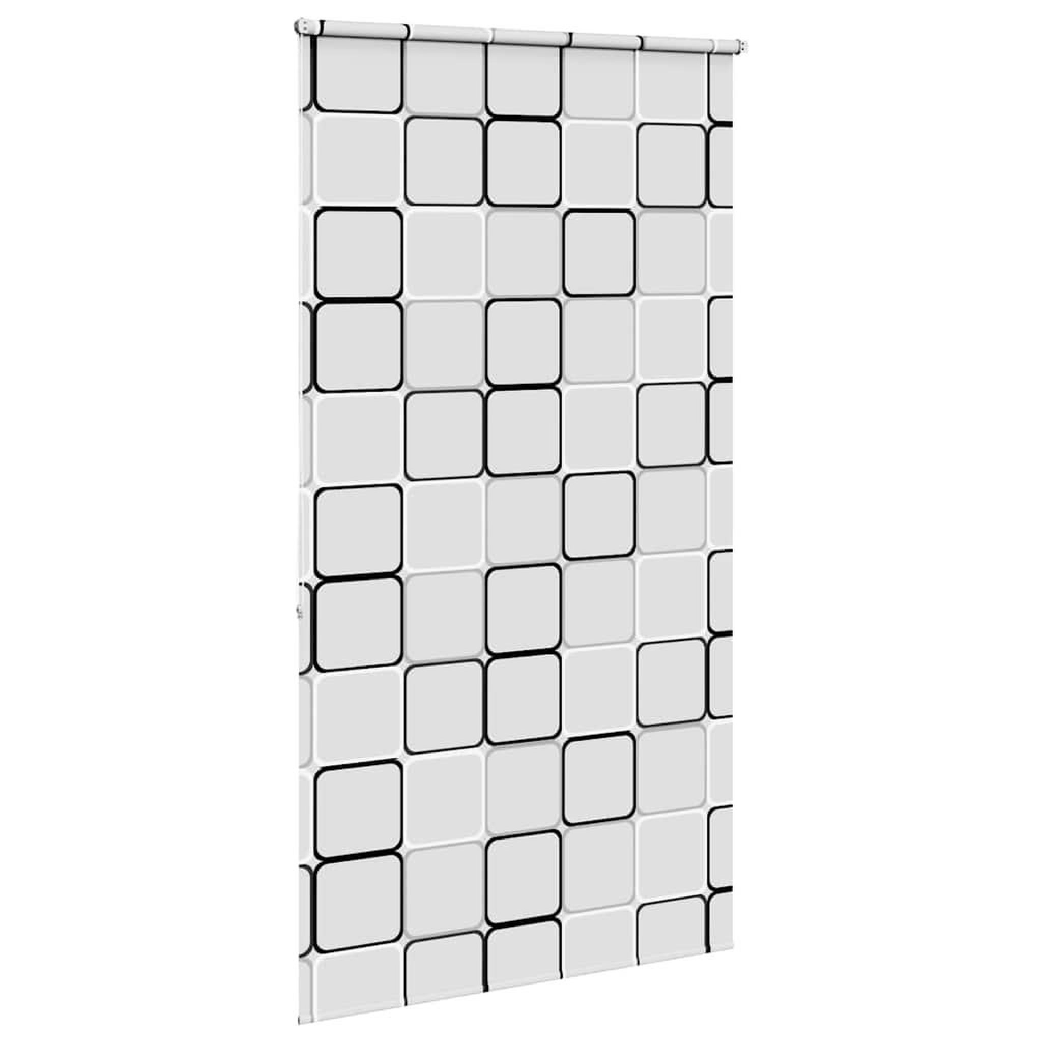 Voir la diapositive 4 : VIDAXL Store enrouleur de douche 140x240 cm largeur du tissu 136 cm