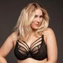 Ulla Dessous Soutien-gorge sexy grande taille Exclusive Line noir