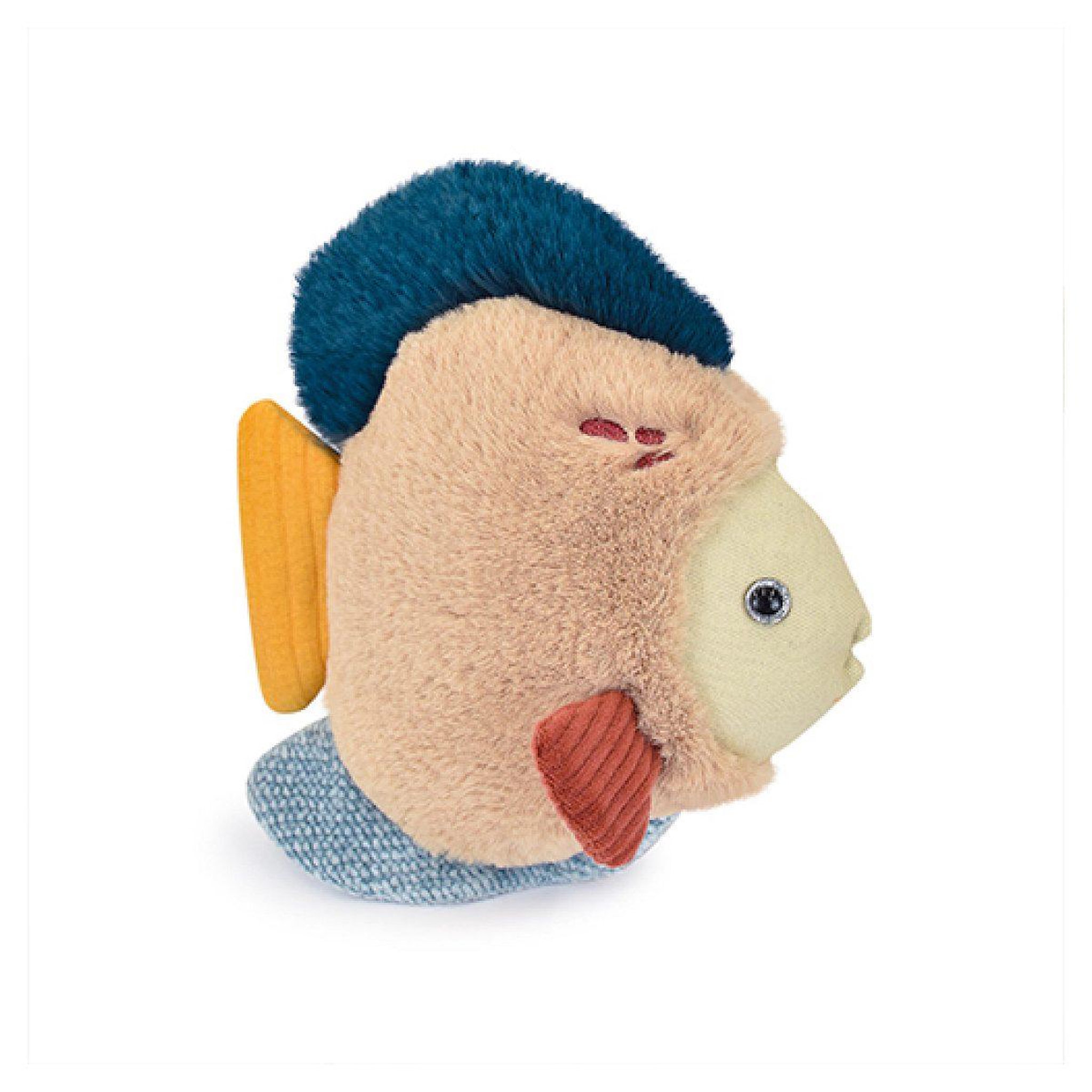 Histoire D'Ours Peluche tresors marins - poisson tropical 17 cm