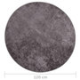 Voir la diapositive 5 : VIDAXL Tapis lavable antiderapant φ120 cm gris