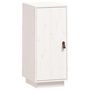 Voir la diapositive 2 : VIDAXL Buffet Blanc 34x40x75 cm Bois massif de pin