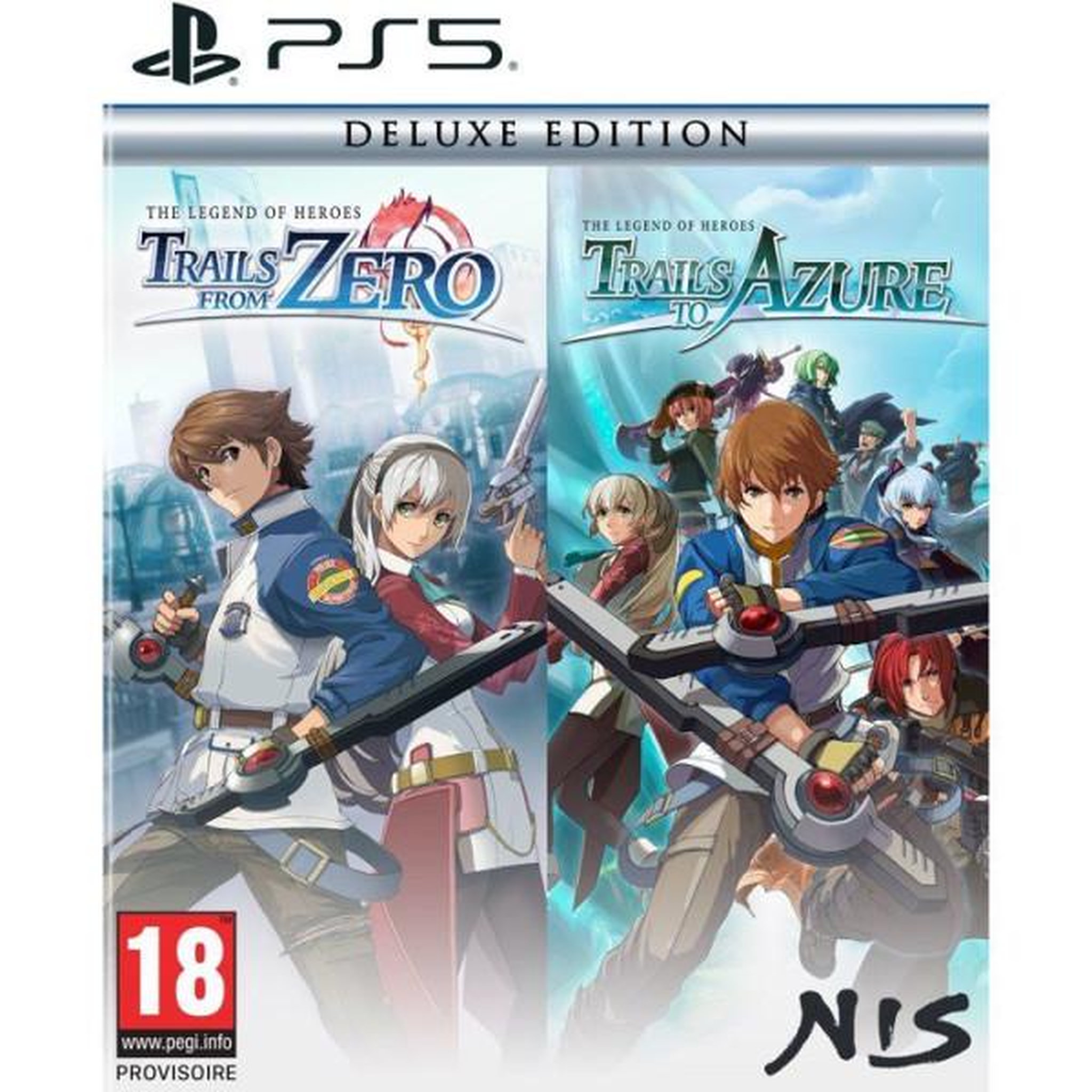 MICROIDS The Legends of Heroes: Trails from Zero + Trails to Azure Deluxe Edition – Jeu PS5