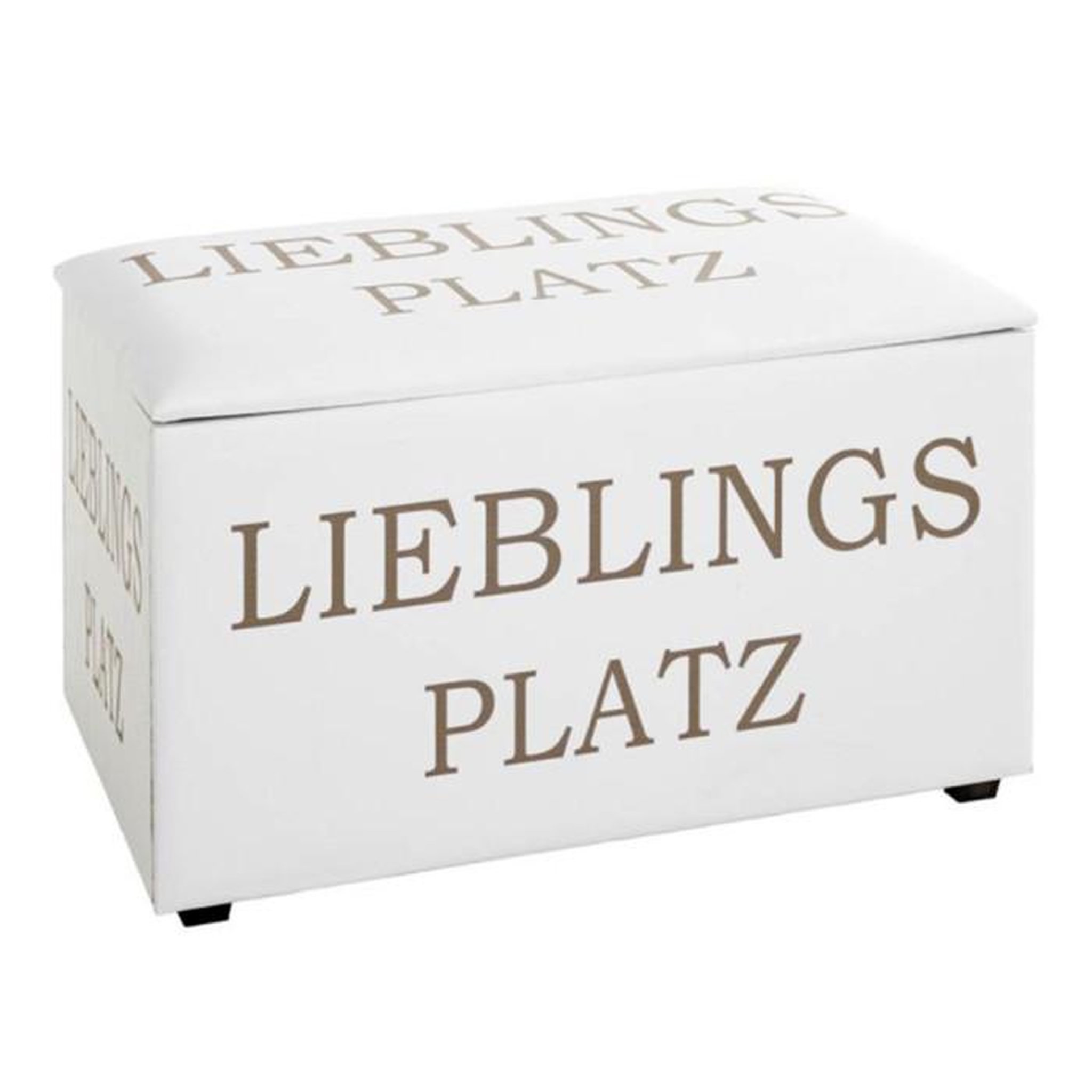 Paris Prix Coffre de Rangement  Lieblings Platz  65cm Blanc