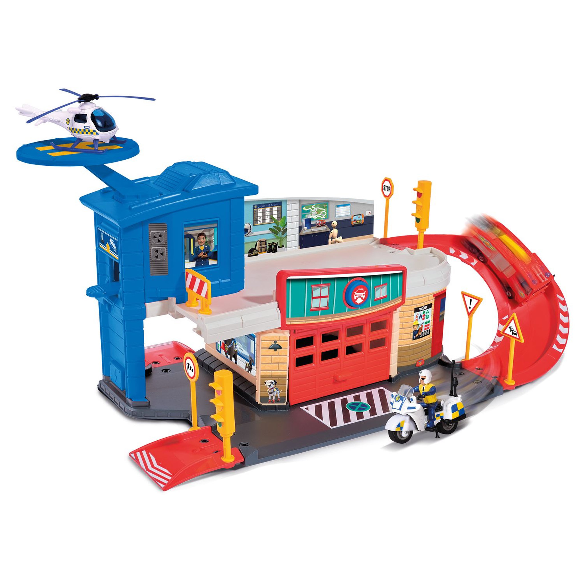 Voir la diapositive 2 : SMOBY SLP Caserne pompier police