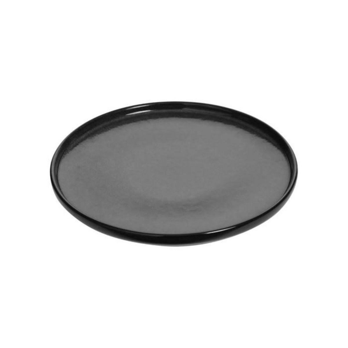 SECRET DE GOURMET Lot de 6 Assiettes à Dessert  Terre Inconnue  21cm Noir