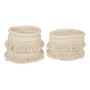 Voir la diapositive 1 :  Lot de 2 Paniers Déco  Seav  25cm Beige