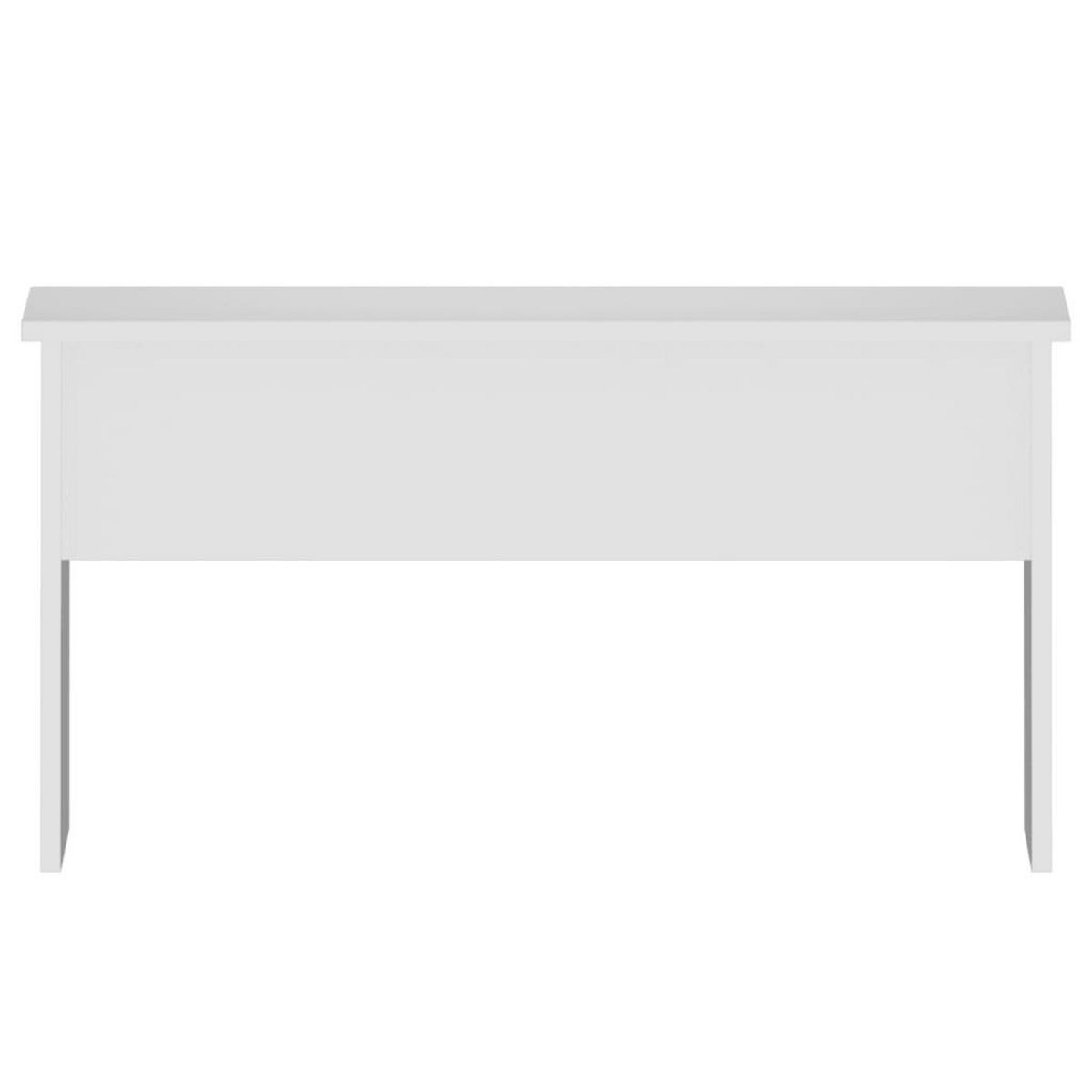 VIDAXL Table basse Blanc 80x50,5x41,5 cm Bois d'ingenierie